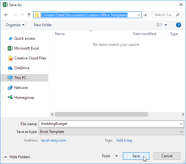 Mẫu thư mục Templates Folder
