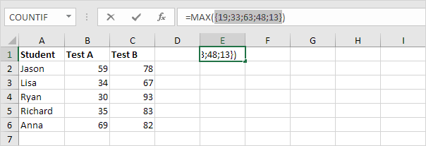 Array Constant