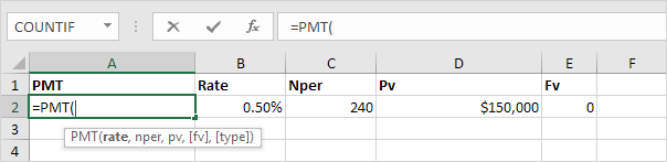 Fungsi Financial (Keuangan) Excel Paling Populer  di excel