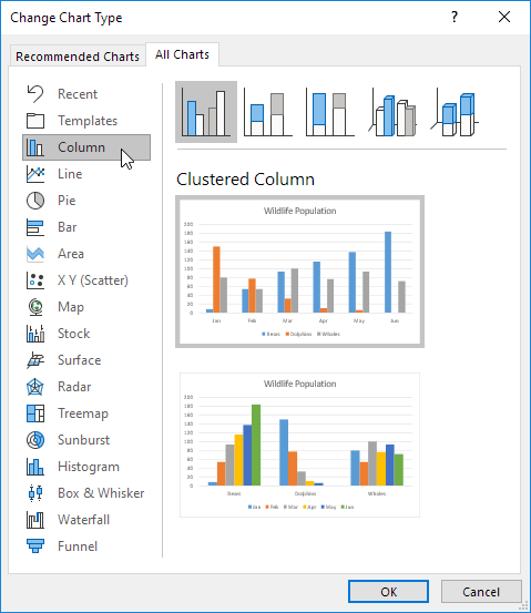 How To Use Excel To Make Charts