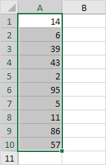 Conditional Formatting Example Conditional Formatting Example