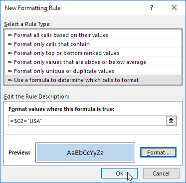 Excel Conditional Formatting Formula Examples, Videos