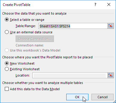 How To Create A Pivot Chart