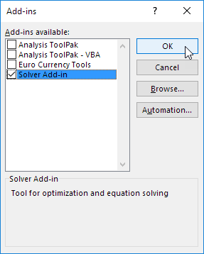 How To Install Excel Solver Nanaxhe