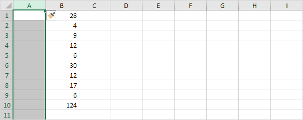 Add a Column in Excel