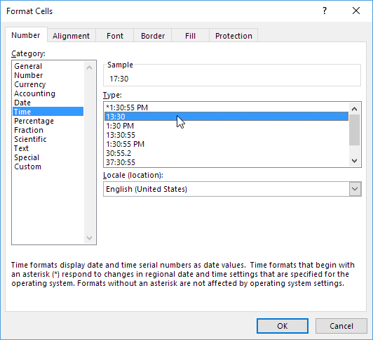 Change Time Format