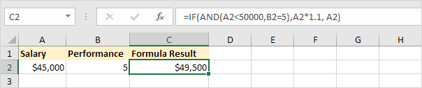 Modify Values with IF and AND