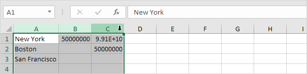 Autofit In Excel Easy Excel Tutorial