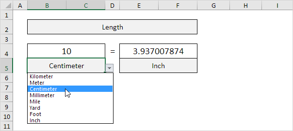 Conversion Chart Cm To Inches Free