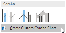 Create Custom Combo Chart