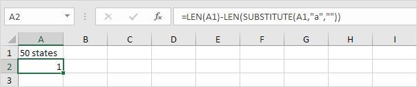 Count Specific Character in a Cell