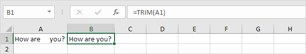 TRIM function