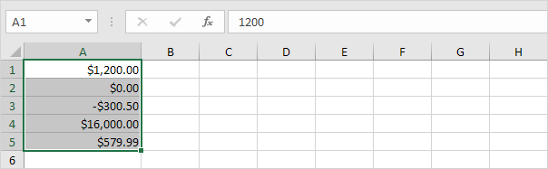 Currency Format