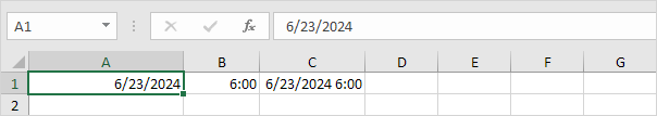 Date and Time Formats in Excel