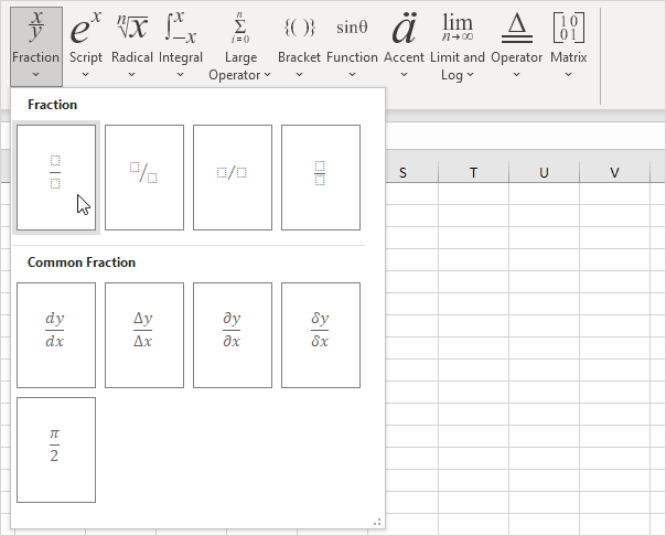 Add Fraction to Equation