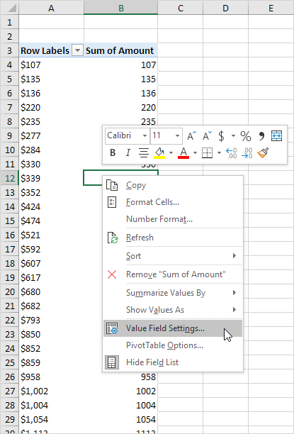 How To Create A Frequency Chart