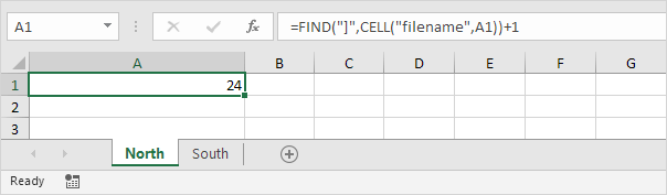 Find Function in Excel