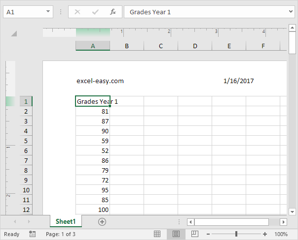 Add Headers And Footers In Excel In Easy Steps