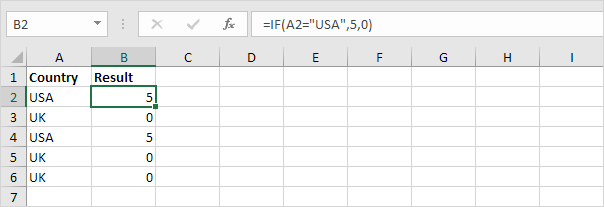 Simple If Function in Excel Simple If Function in Excel