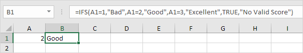 First Ifs Function, Value 2 First Ifs Function, Value 2