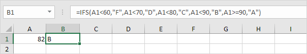 Second Ifs Function, Value 82