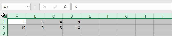 excel lock individual cells