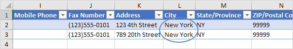 Microsoft Query Result in Excel