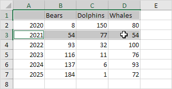 Select Non-adjacent Cells Select Non-adjacent Cells