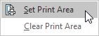 Set Print Area