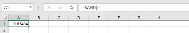 Rand Function