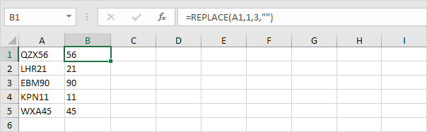 Remove first 3 characters