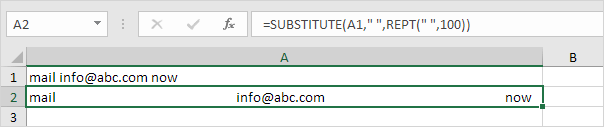 Substitute Function