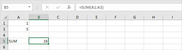 Manually Hidden Rows Included