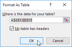 Table Styles in Excel (In Easy Steps)