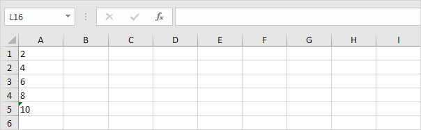 Text to Numbers in Excel