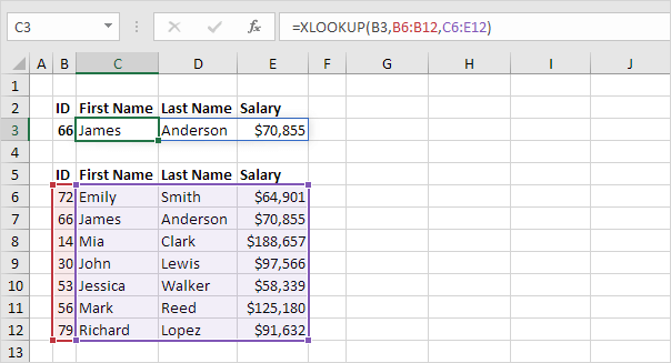 XLOOKUP Can Return Multiple Values