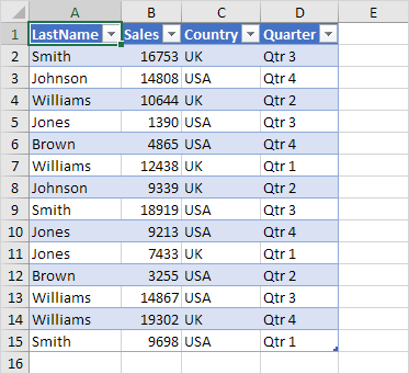 Excel File