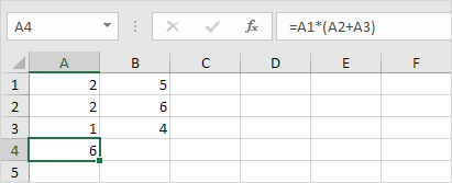 Copy a Formula Example