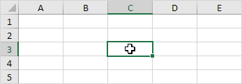 Chọn di động Select a Cell