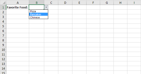 Create Drop-down Lists in Excel (Quickly and Easily)