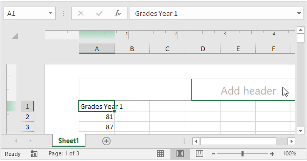 Add Headers And Footers In Excel Easy Excel Tutorial