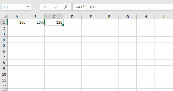 Percentage Formula in Excel (In Easy Steps)