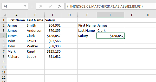 how to use vlookup in excel to match two columns