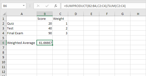 survey means excel weighted standard deviation
