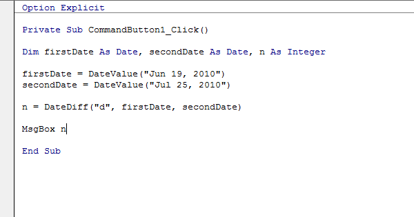 excel vba datediff function easy excel macros macrs excel
