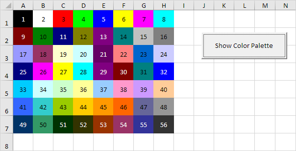 Bạn đang cần tạo bảng tính với Excel? VBA background colors là công cụ tuyệt vời cho bạn. Không chỉ giúp bạn thiết kế bảng tính một cách chuyên nghiệp, mà còn hỗ trợ cho việc sắp xếp, lọc dữ liệu một cách dễ dàng. Hãy xem ảnh liên quan để tìm hiểu thêm.