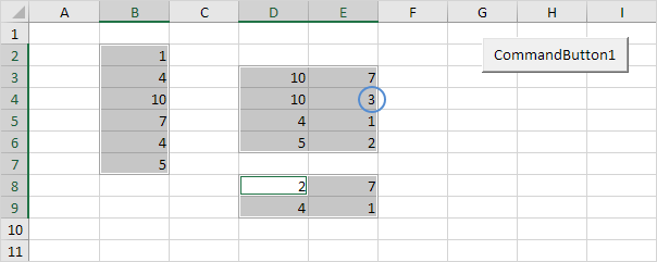 Compare Ranges in Excel VBA