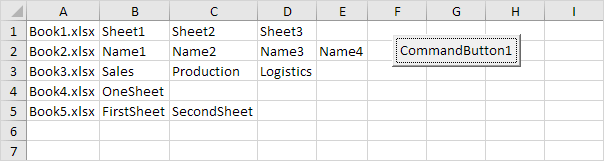 Files in a Directory in Excel VBA