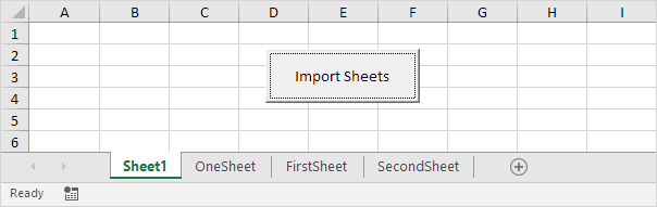 Import Sheets Result
