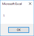 Excel VBA Mod Operator Result